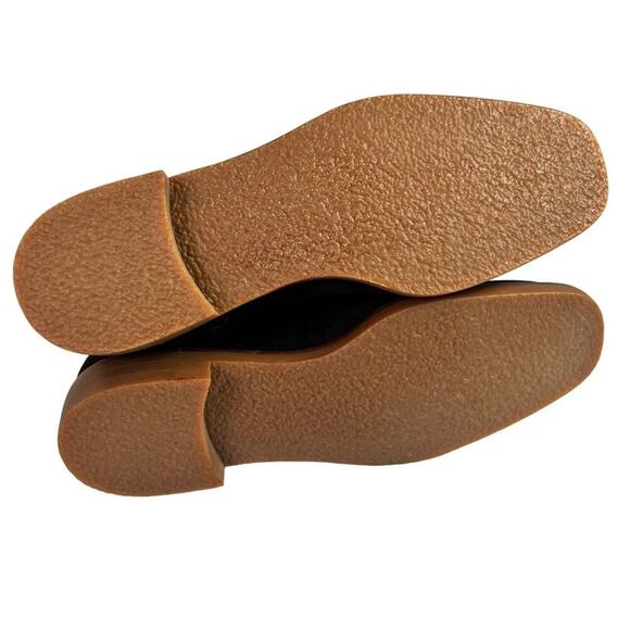 Anne Klein Womens Suede Leather Low Heel Ankle Booties Shorties - Picture 8 of 16